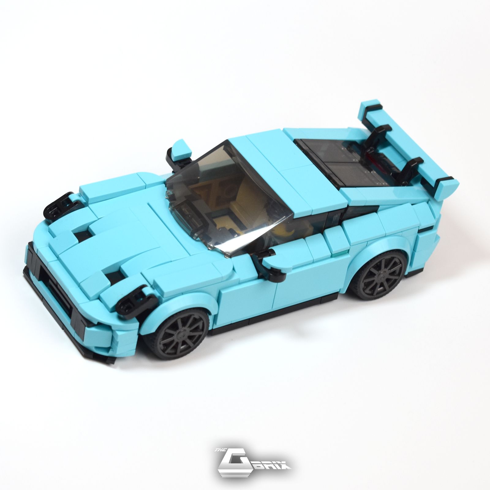 LEGO MOC Porsche 911 (992) - 3in1(Carrera, Turbo, GT3) - Dark Bluish Gray  by thegbrix